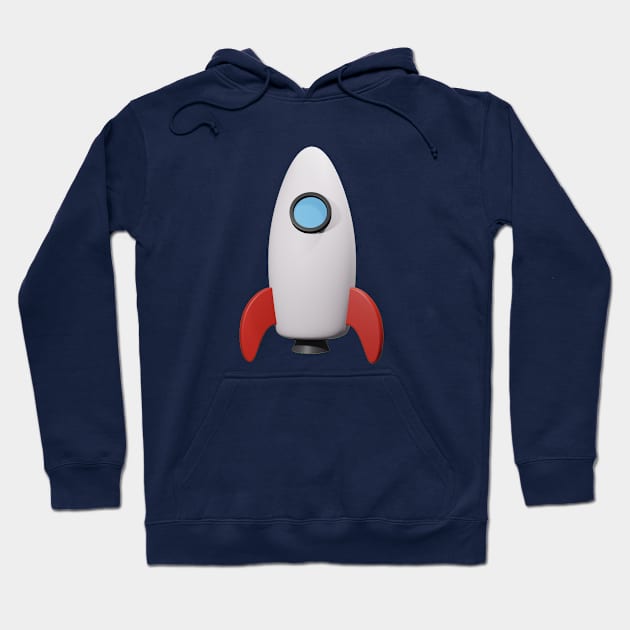 Spaceship Hoodie by dewarafoni